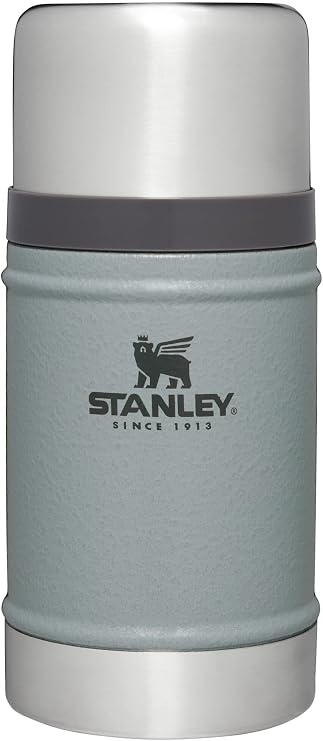 STANLEY Classic Food Jar, 24 oz, Hammertone Silver