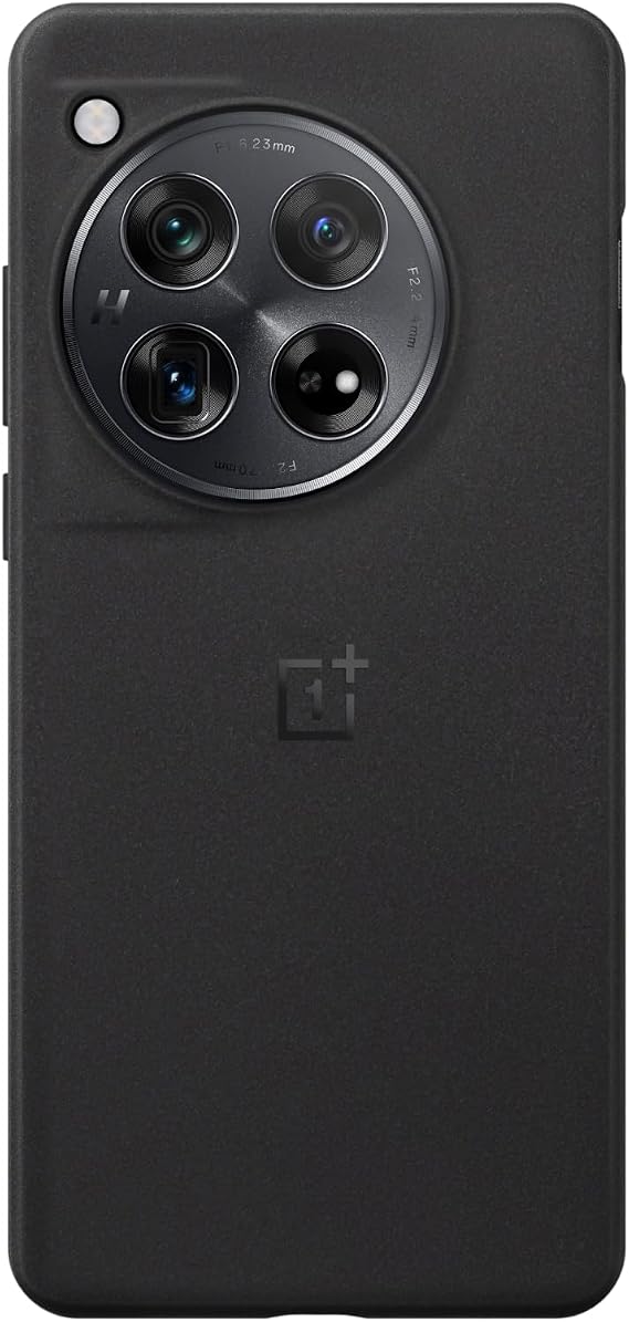 OnePlus 12 Sandstone Bumper Case Black