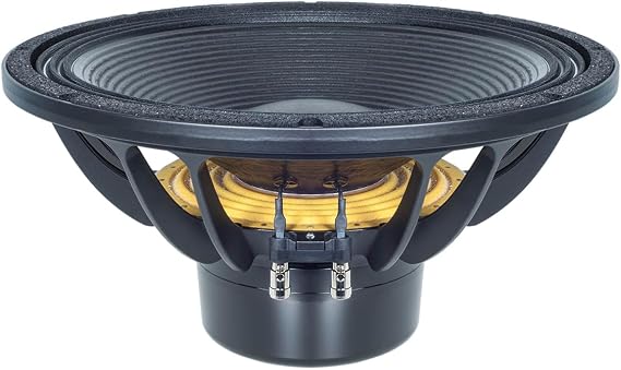 B&C Speakers 15DS100 15-inch Subwoofer Woofer Cone TWP Waterproof Both Side 1500 Wrms 3000 Watts Peak Double Silicone Spider Ventilated Voice Coil Gap 8 Ohm