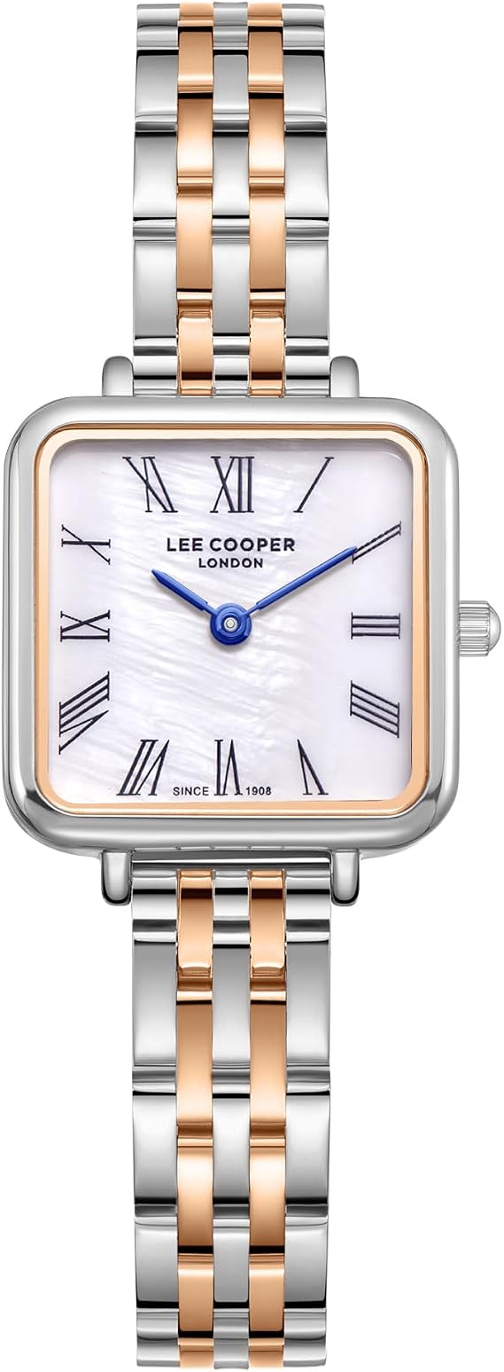 Lee Cooper, Sİlver Rose Kasa, Sedef Kadran, Quartz, 23.5mm, 3atm, Kadin Kol Saatİ, Lc08226.520