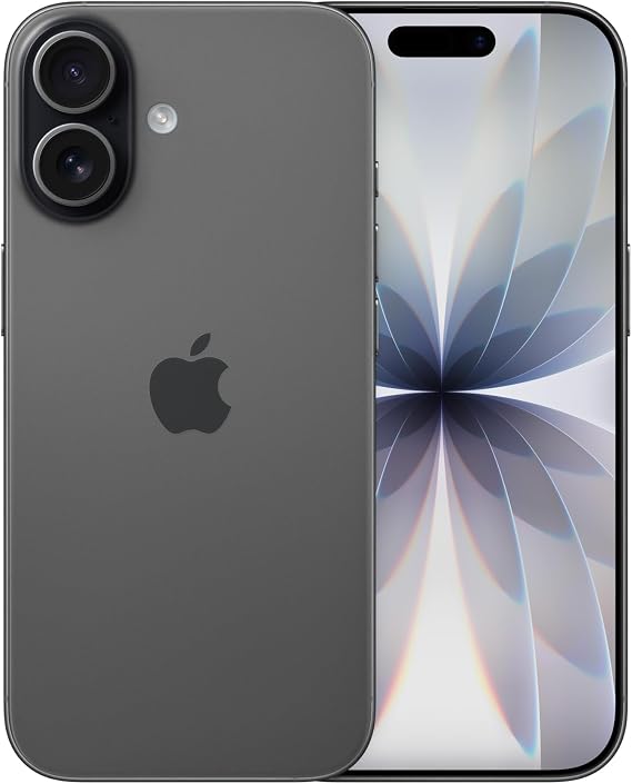 Apple iPhone 17 256GB: 6.3 Inch Screen with Promotion, A19 Chip, Front Center Stage Camera, Higher Scratch Resistance, Whole Day Runtime; Black