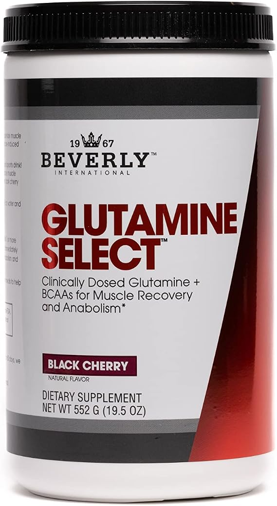 Beverly International Glutamine Select, L-Glutamine Powder, 60 Servings