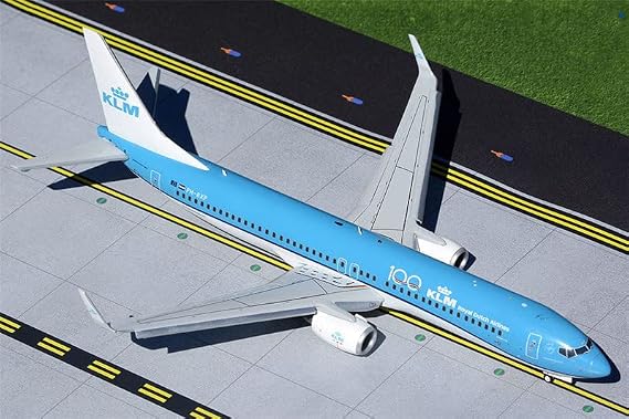 GeminiJets 1/200 Finished Product KLM Royal Dutch Airlines FOR BOEING B737-900 PH-BXP FLAPS DOWN 100th Anniversary Diecast Model Aircraft
