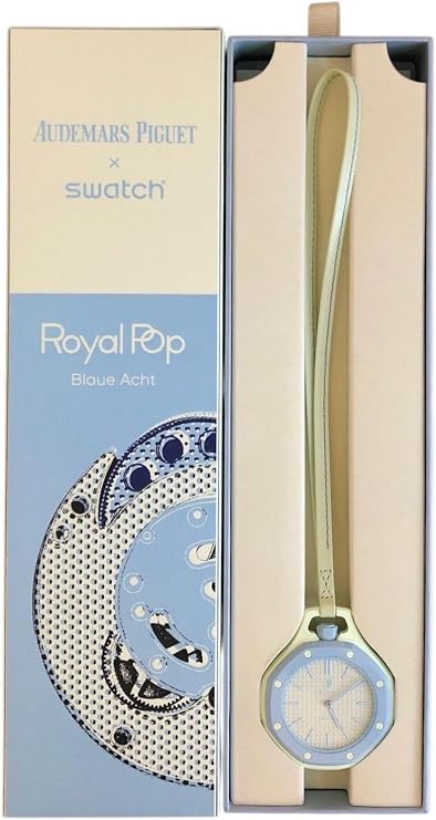 Swatch Audemars Piguet Bioceramic Royal Pop Blue Eight Watch