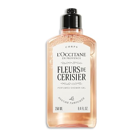 L'OCCITANE - Duschgel Fleurs de Cerisier (Kirschblüte) - Fruchtige blumige und moschusartige Noten - Made in France