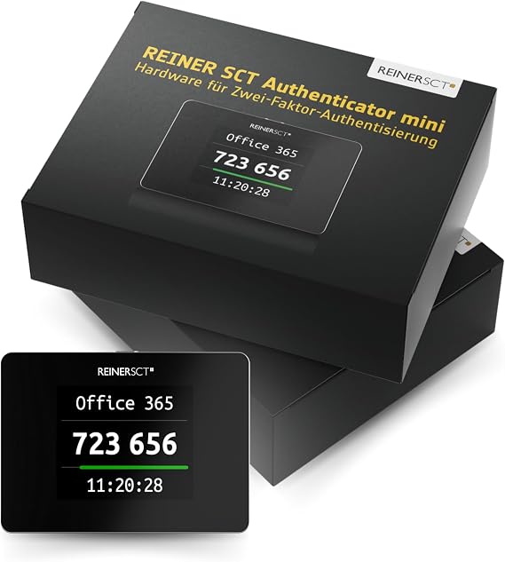 Reiner SCT Authenticator Mini TOTP Generator for 2FA and Online Login