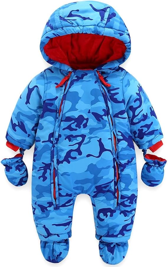 JiAmy Baby Snowsuit for Boy Girl Infant Winter Snow Suit Clothes Newborn-3T