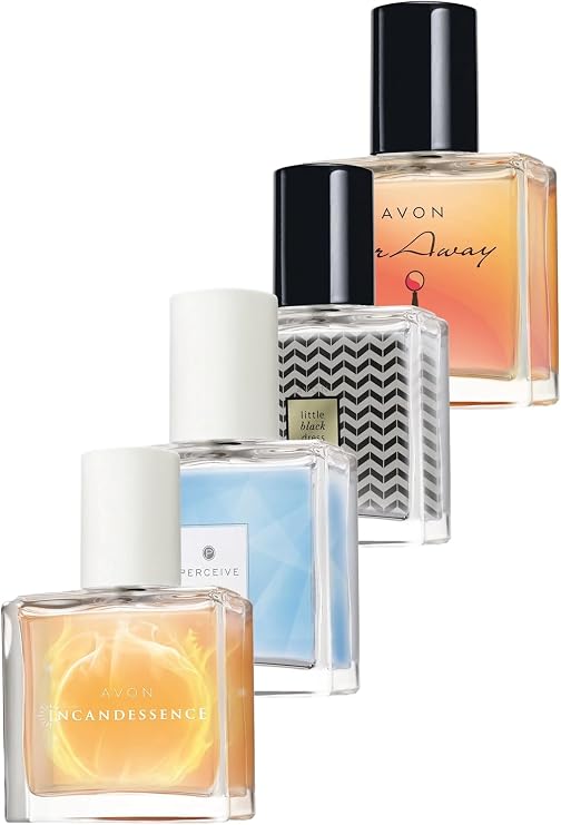 AVON Incandessence, Little Black Dress, Far Away ve Perceive Parfüm Seti