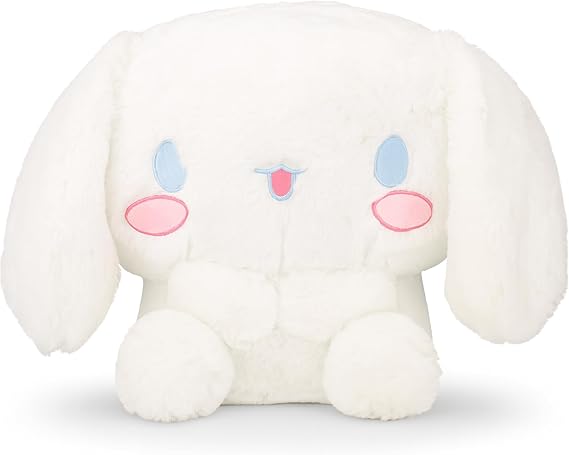 Juju White Kawaii Plush (20 in) - Cute Stuffed Animal Kawaii Plushies - Peluche Big Stuffed Animals Plushie - Peluches Grandes Cute Plushies - Cool Stuff Plush - Plushy (Fun)