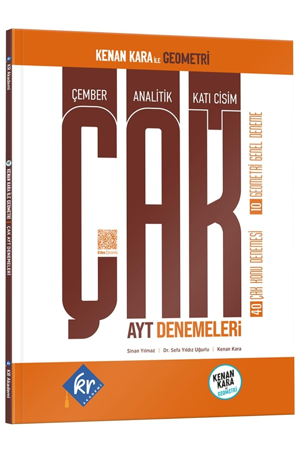 Kenan Kara İle ÇAK AYT Denemeleri KR Akademi Yayınları Kağıt Kapak