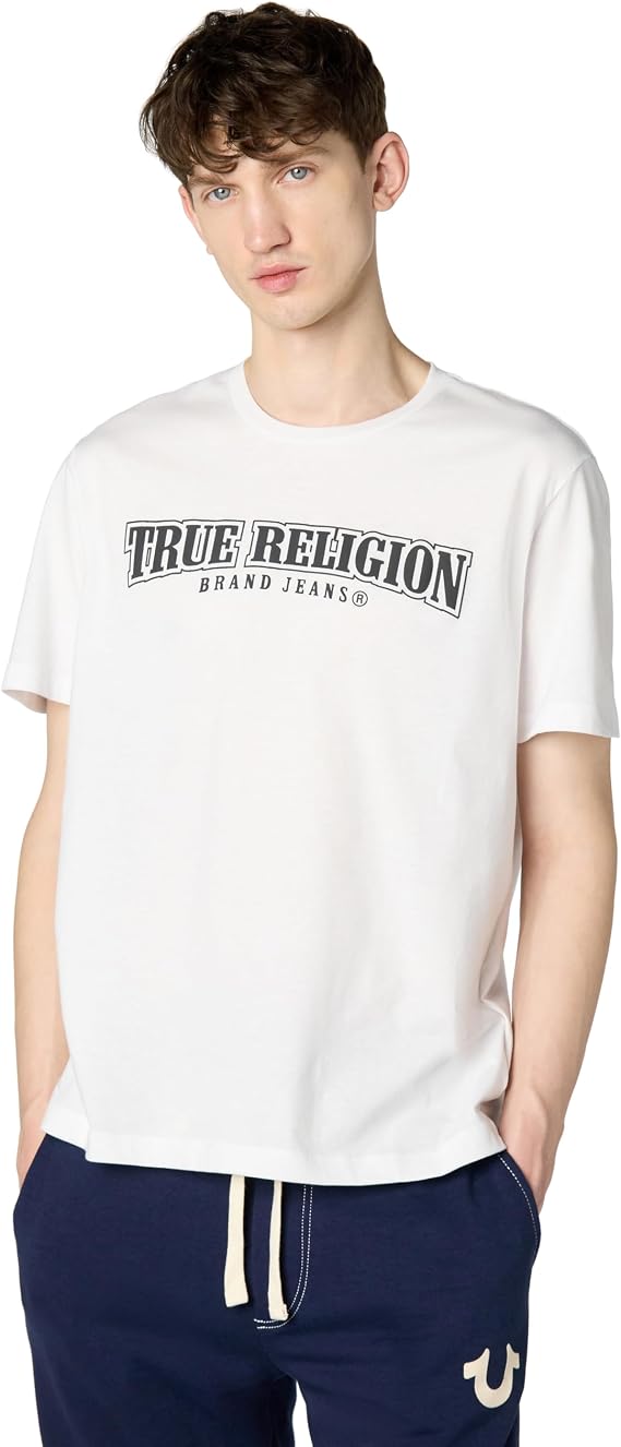True Religion Men's Relaxed Overt Painted Tee