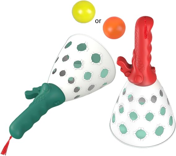 Sports Catch Game Ball Playset Outdoor Indoor Activity Toys Children Fine Motor Skills Reaction Range Toy