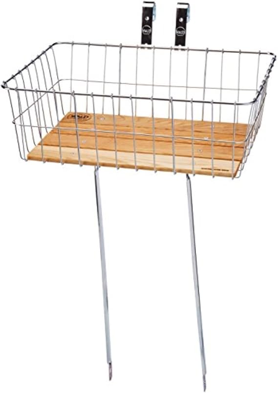 Wald Front Woody Basket (139WW) W139WW Silver with Hood 18x13x6`