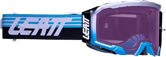 Leatt Goggle Velocity 5.5 Iriz Adult (Red/Turquoise with Purple Lens)