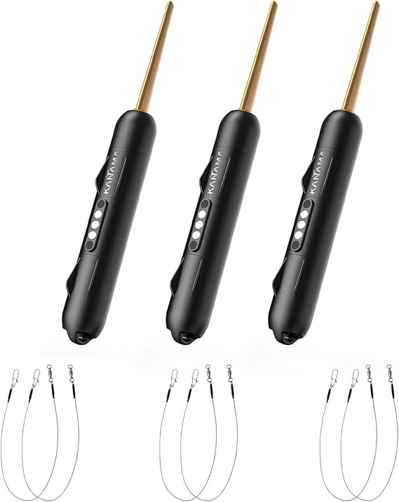 KANAMA Smart Bait Mini,Rechargeable Robotic Swim Baits,Fish Attracting Sound Waves and Vibrating Actions for More Bites, Lure Auto-Swimming & Dead Fish Revival,Freshwater & Saltwater Ready