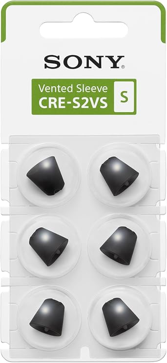 Sony CRE-C20 Self-Fit OTC Hearing Aid Vent Sleeve Small CRE-S2VS