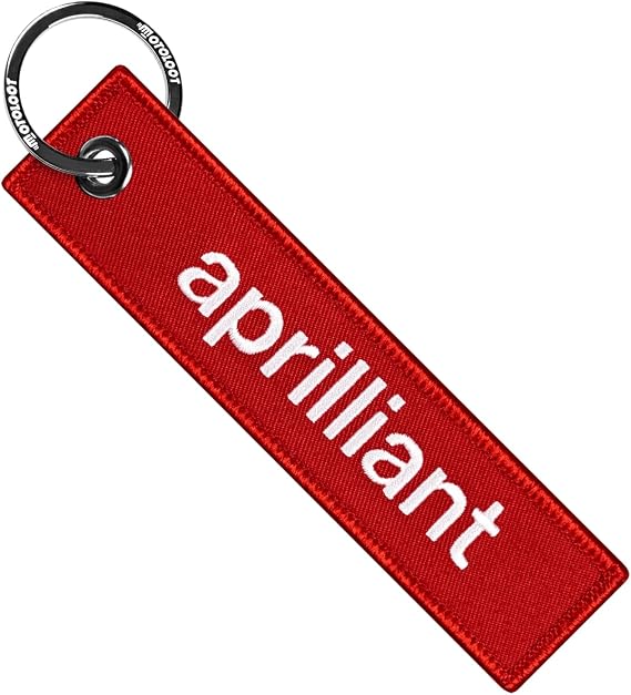 MotoLoot Keychain for Motorcycles, Scooters, Cars and Gifts (Aprilliant)