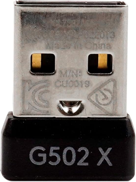 New USB Dongle Mouse Receiver Adapter Replacement for Logitech G502X / G502X Plus Lightspeed Wireless Gaming Mouse