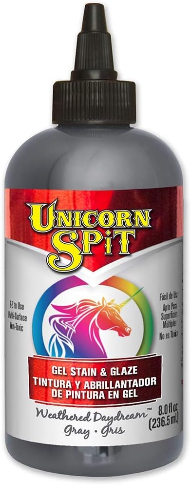 Unicorn Spit Gel Stain & Glaze, Weathered Daydream, 8