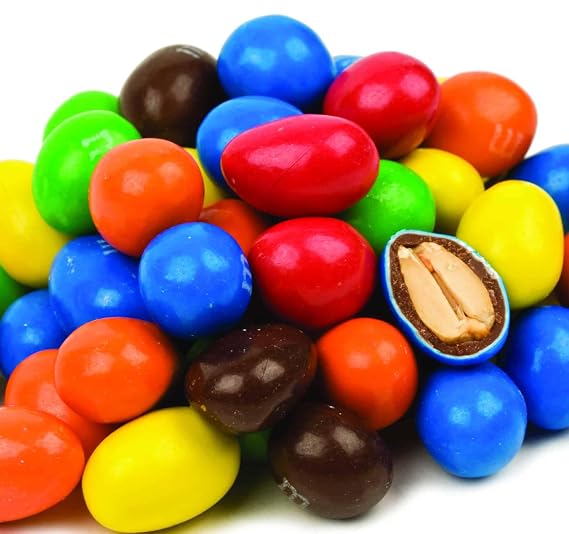 M&M Milk Chocolate Candy - Bulk Chocolate Candy Delicious and Colorful Candy for Party Bags (2 LB., Milk Chocolate)
