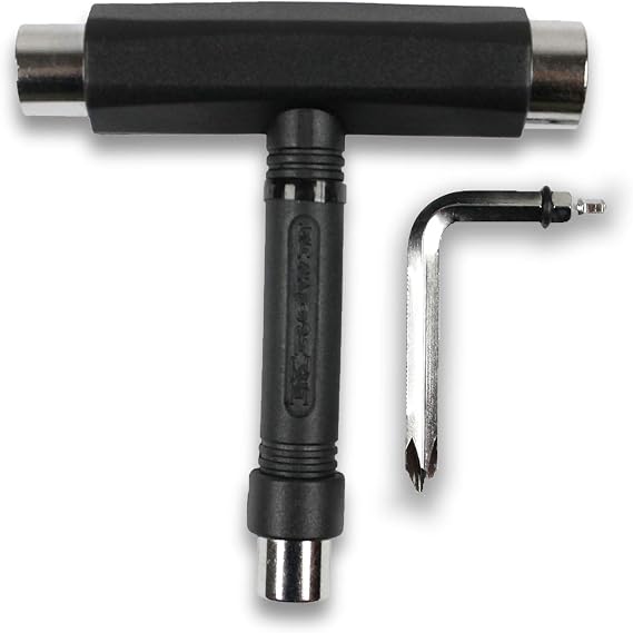 Krown Skateboard T-Tool with Allen/Philips Head Driver