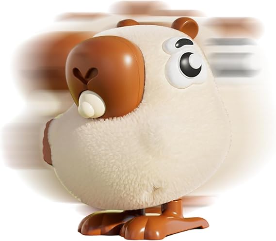 Générique Flocked Jumping Animals Wind Up Fun Party