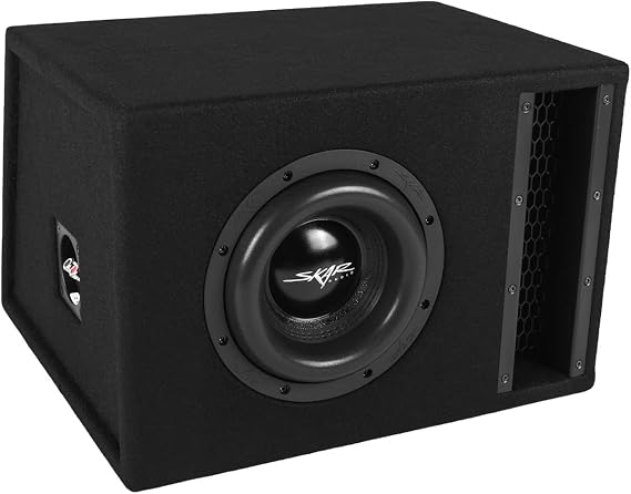 Skar Audio Single 8" 1200W Loaded EVL Series Vented Subwoofer Enclosure | EVL-1X8D2