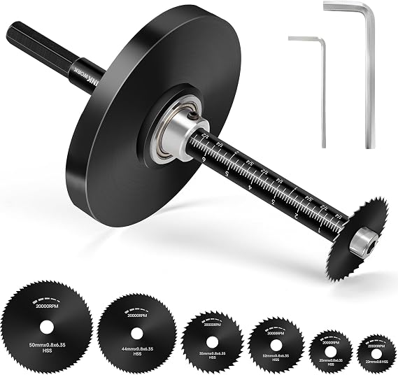 4" Inside Pipe Cutter for PVC Pipe, Cutter Tool Set with Scale, Black