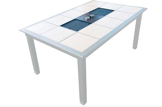 Generations Series Dual Table Grill W/Controls | Korean BBQ Table | Raclette Style | Hibachi | Fire Pit Inert Compatable | (Table sold Separately)