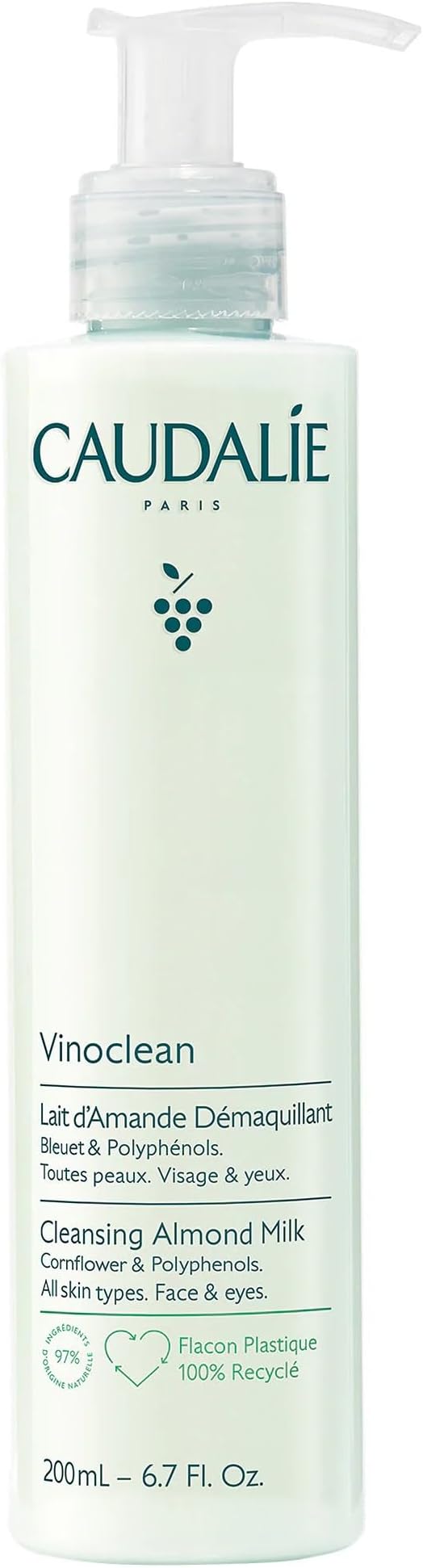 Caudalie Vinoclean Cleaning Almond Milk - 200 Ml