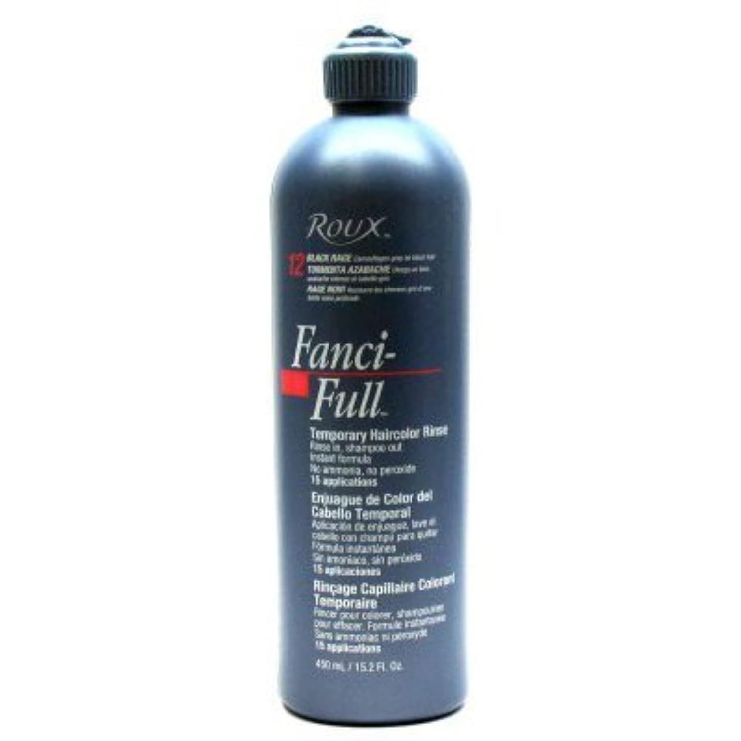 Roux Fanci-Full Rinse #12 Black Rage 15.2 oz