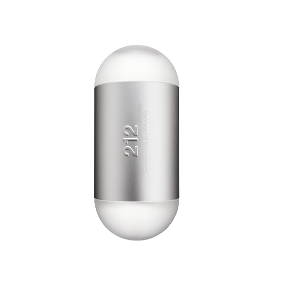 Carolina Herrera 212 Nyc Fragrance For Women - Floral Notes - Sensual And Feminine Scent - Multi-Layered Fragrance Of Zestful Energy Inside - Sandalwood And Bergamont - Edt Spray - 3.4 Oz