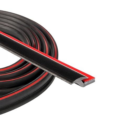 Trim-Lok Fender Flare Edge Trim EPDM Rubber Trim for Car and Truck Wheel Wells Bonds with 3M Automotive-Grade Tape 0.227 Height, 25 Length