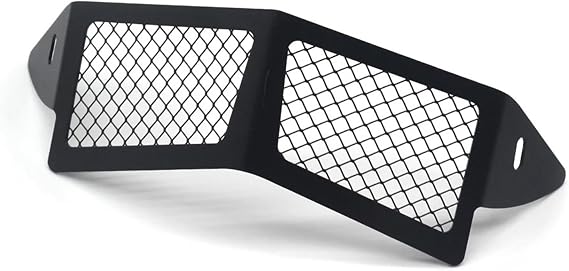 Motorcycle Oil Cooler Protection Grille Front Fairing Vent Radiator Guard Fit For BMW K1600GT K1600GTL K1600 GTL Motorbike Radiator Grille Cover(Black)