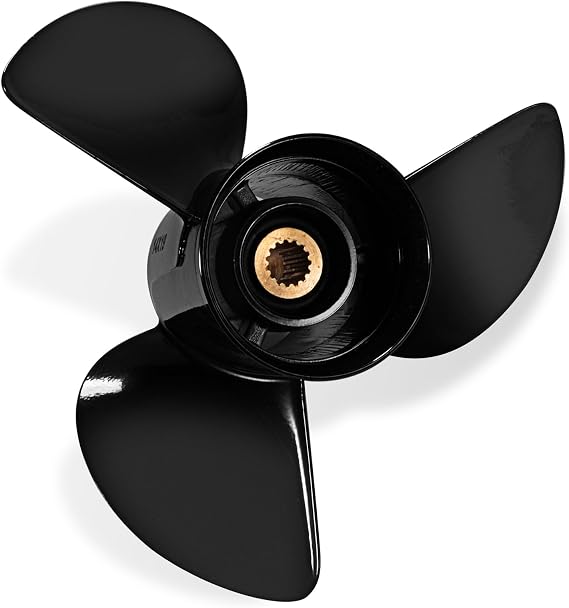 VIF Boat Propeller for Yamaha 150-250hp Engines 15 Spline Rh 15p 17p 19p | Aluminum Outboard Propeller for Yamaha 150hp 175hp 200hp 220hp 225hp 250hp 300hp F150 F175 F200 F225 Motors Not for 250 SHO