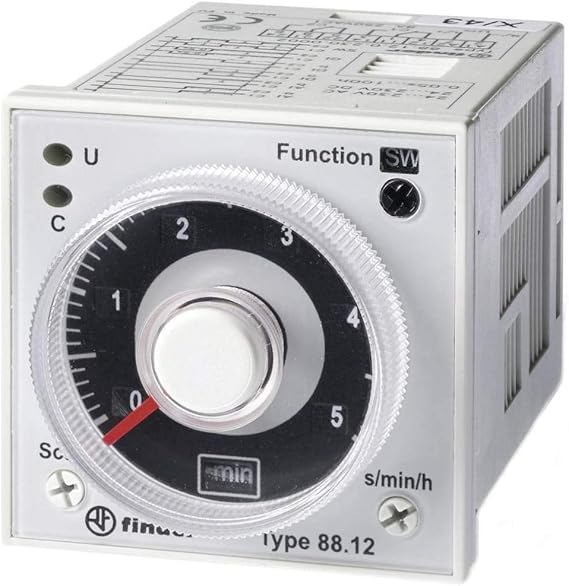 Finder Series 88 Plug-in Timer Octal 2 Contacts 230 VAC