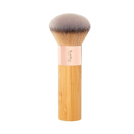 tarte the buffer airbrush finish foundation brush Blending Brush for Cream, Liquid or Powder Makeup, Buildable Coverage & Seamless Application for Flawless Finish, Vegan & Cruelty-Free, full size