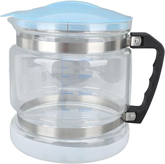 1 Gallon Distiller Water Container, 4L Multipurpose Glass Collection Bottle for Countertop Home Beauty Distillers