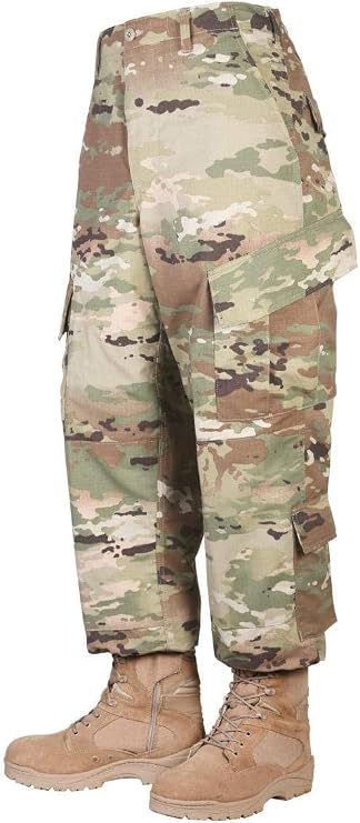 Tru-Spec Men's Army Combat Uniform Pants Nylon Cotton Rip-Stop