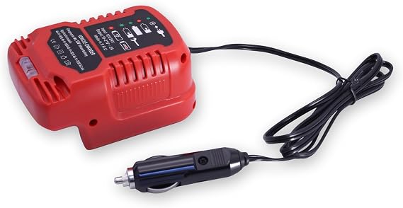 Compact Charger Compatible with M18 Batteries Car Battery Charger Compatible with Milwaukee 18V Lithium Batteries for 48-11-1862, 48-11-1880, 48-11-1850, 48-11-1852, 48-11-1812 etc