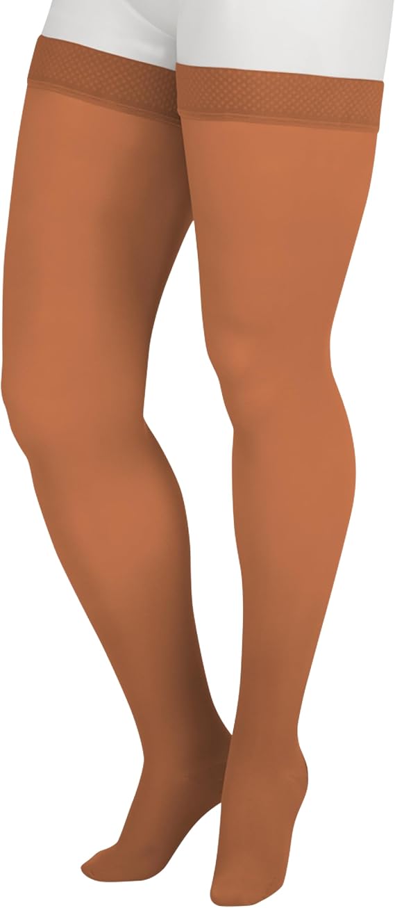 Juzo Soft 2000 Thigh-High Compression Stocking 15-20 mmHg Closed Toe, Reg
