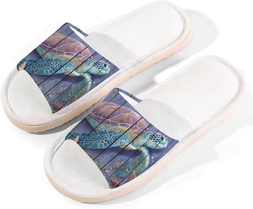Indoor Slippers for Women Men Linen House Slippers with Thick EVA Non Slip Sole Comfortable Lightweight Indoor House Shoes A-139