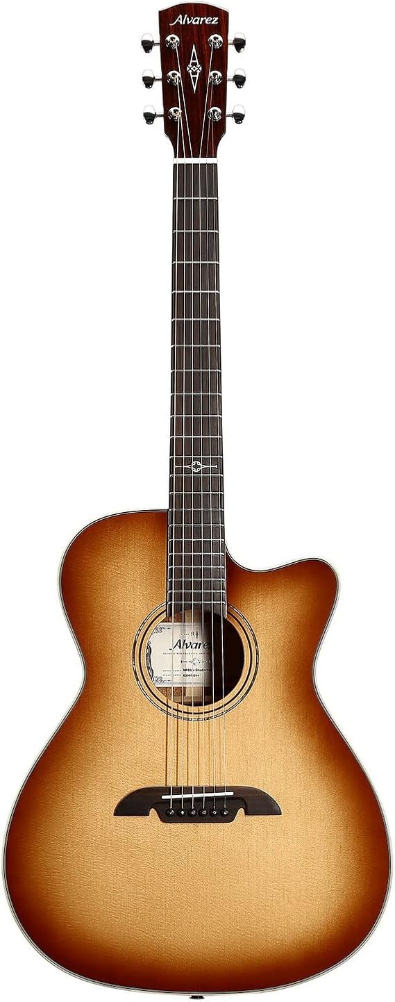 Alvarez MF60ce Shadowburst Masterworks Series Acoustic-electric Guitar - Shadowburst