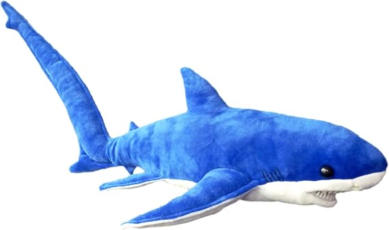 Adore 28" Tails the Thresher Shark Stuffed Animal Plush Toy