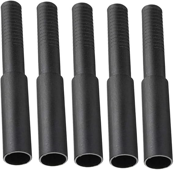 5pcs Golf Club Graphite Shaft Extender for Driver, Fairway Wood,Hybrid Tip Size 0.47inch