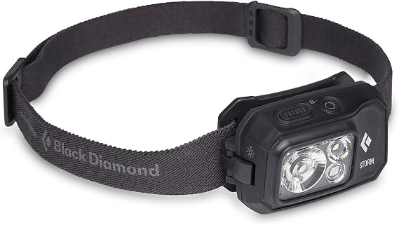 Black Diamond Storm 450 Lumen Head Torch (Black)
