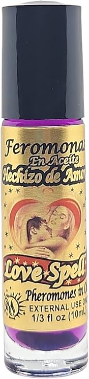 Love Spell Pheromone(Hechizo de Amor Feromnas En Aceite)-Roll on Perfume Oil 10ML
