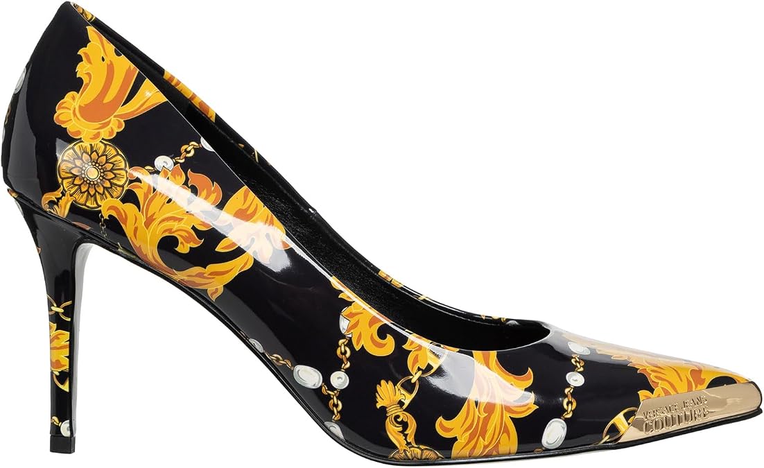 VERSACE JEANS COUTURE Women Pumps Black 10 US