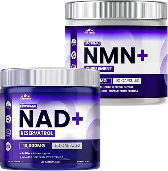 PURE HEALTH MAX NMN + NAD Supplement Bundle