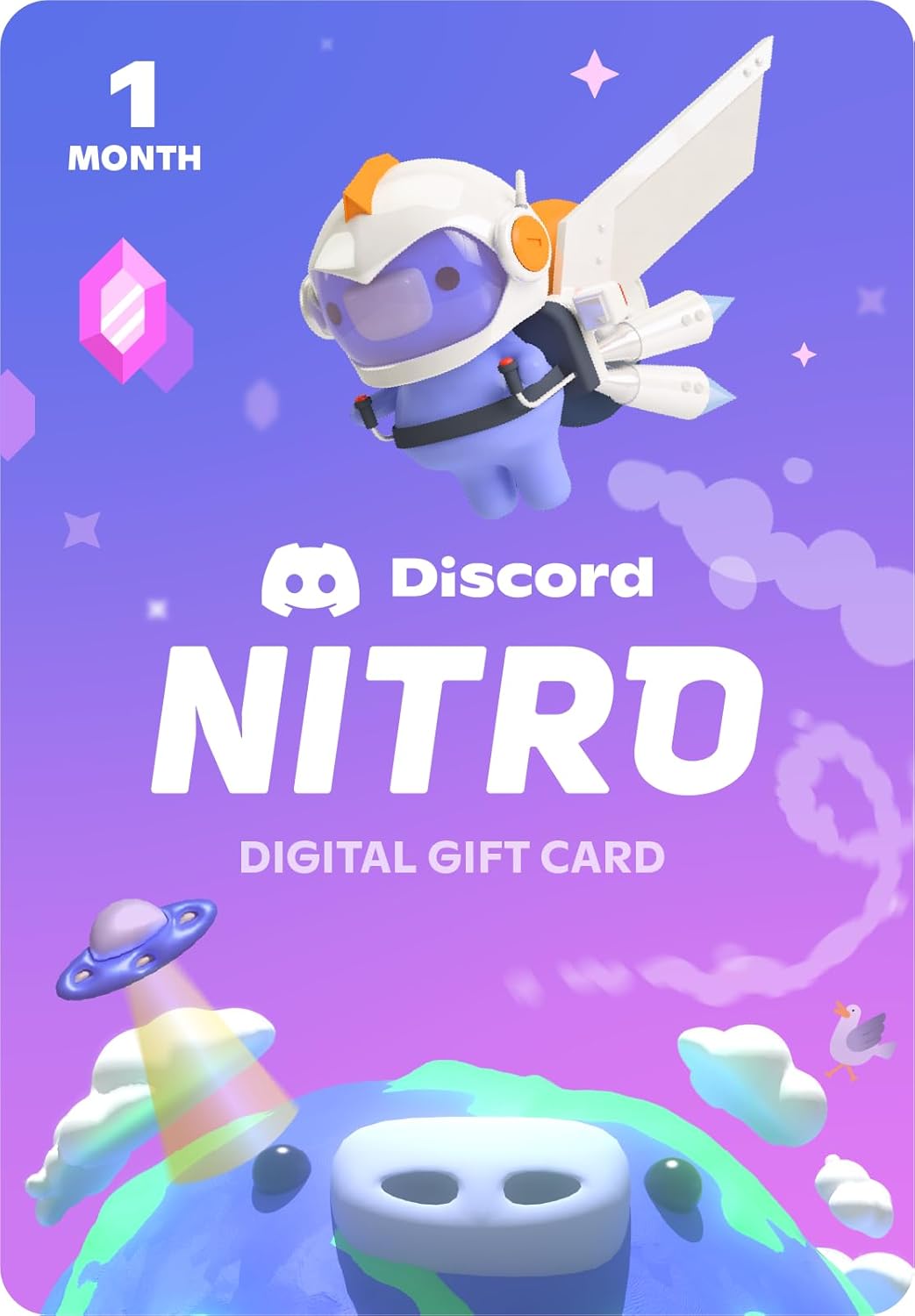 Discord Nitro 1-Month Standard PC / Mac Code